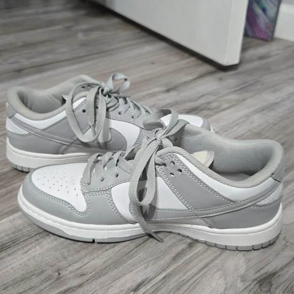 Nike Dunk Low RETRO "Grey Fog" DD1391-103 Sneakers Shoes Woman Size 7 - Picture 11 of 15